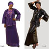 Elephant-Sleeved Skirt Set