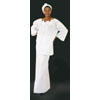 Women's Skirt Set with White Embroidery
