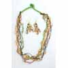 Beaded Muti-String Lace Jewelry Set